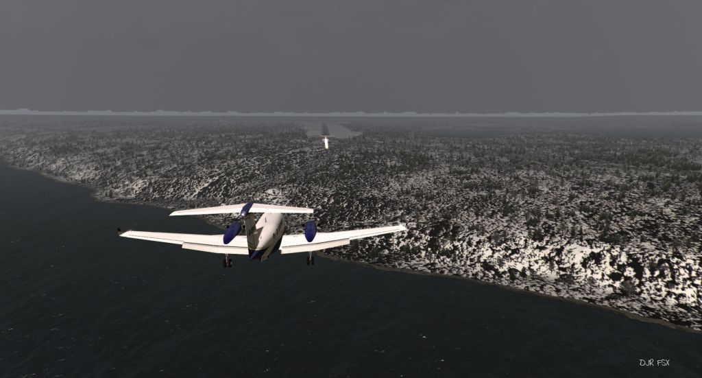 Approaching Gander Newfoundland CYQX