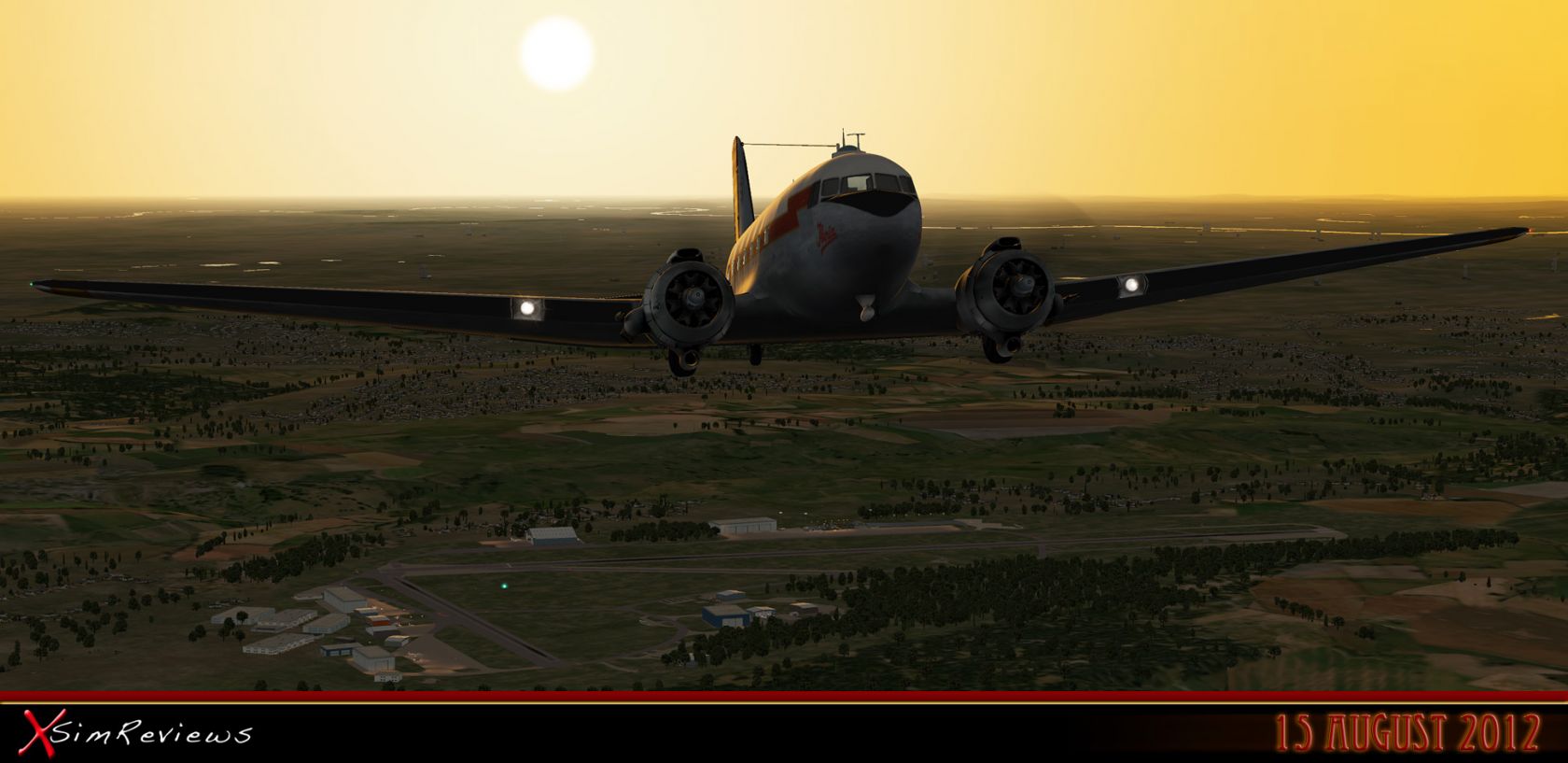 DC-3 User Screenshots in X Plane 10