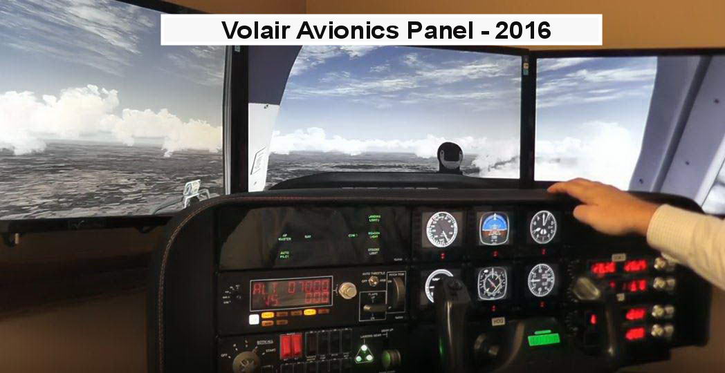  Volair Sim Universal Flight or Racing Simulation Cockpit  Chassis with Triple Monitor Mounts : Video Games